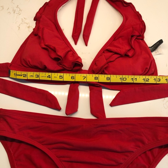 KENNETH COLE REACTION Two Piece Red Bikini… - Picture 3 of 7